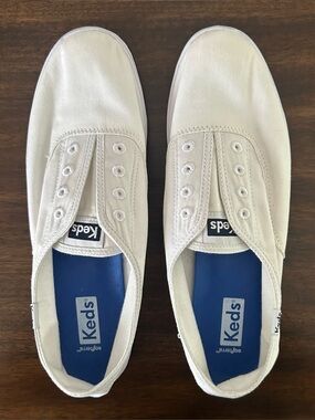 Women's Keds Sneakers Size 7.5 White Without Shoelaces